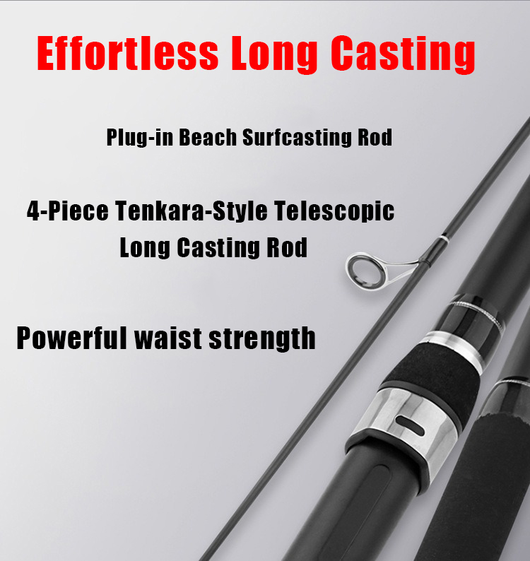 3.3M-3.9M Carp 4 Pieces Fishin - Fishing Rod Surf recension och pris