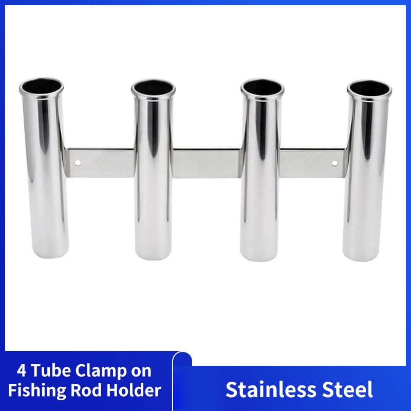 Stainless Steel 4 Tubes Rod Ho - Fishing Rod Holder recension och pris
