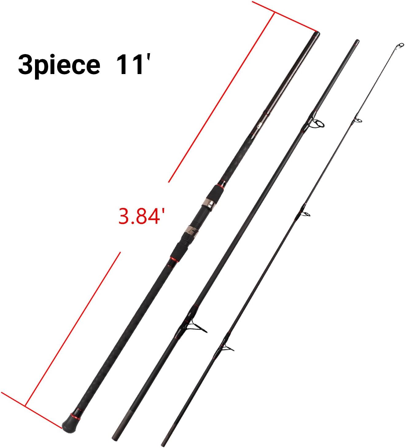 Graphite Surf Spinning Travel  - Fishing Rod Surf recension och pris